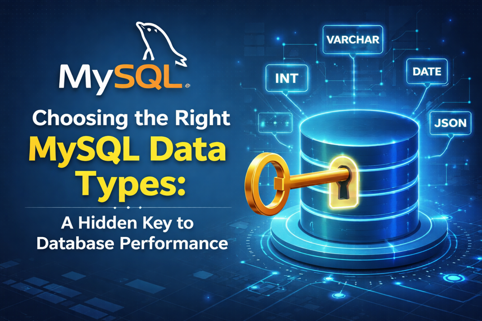 Optimizing Database Speed with Correct MySQL Data Types