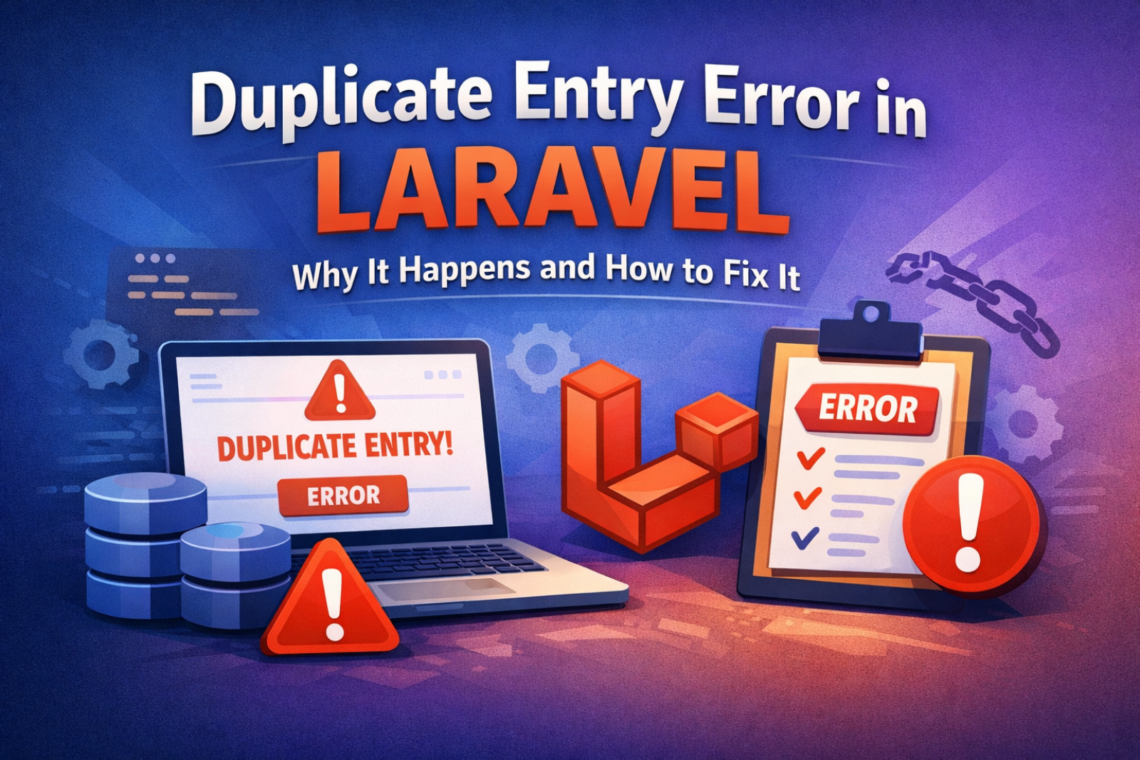 Handling Duplicate Entry Errors in Laravel Applications