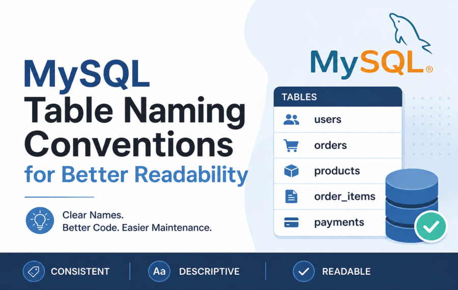 MySQL Table Naming Conventions